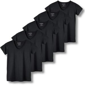 imageReal Essentials 5 Pack Womens Dry Fit Short Sleeve V Neck Workout Top  Fitness Gym Athletic Yoga TShirt Plus AvailableSet 5