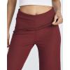 imageReal Essentials 3 Pack Womens Ribbed Foldover Wide Leg Loose Capri Open Bottom Yoga Lounge Pants Available in PlusSet 1