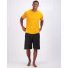 imageReal Essentials 4 Pack Mens Short Sleeve Rash Guard Shirt Quick Dry UPF 50 Sun Protection Swim Available in Big ampamp TallSet 8