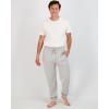 imageReal Essentials 3 Pack Mens Ultra Soft Cotton Pajama Pants  Sleep Lounge PJ Joggers with Pockets Available in Big ampamp TallSet 3