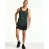 imageReal Essentials 5 Pack Mens Mesh YBack Muscle Tank Top  Gym Workout ampamp Bodybuilding Fitness Available in Big ampamp TallSet 2