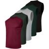 imageReal Essentials 5 Pack Mens Mesh Active Athletic Tech Tank Top  Workout ampamp Training Activewear Available in Big ampamp TallSet 9