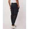 image3 Pack Mens Cotton Fleece Cargo Jogger Sweatpants with PocketsSet 3