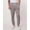 image3 Pack Mens Cotton Fleece Cargo Jogger Sweatpants with PocketsSet 4