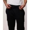 image3 Pack Mens Cotton Fleece Cargo Jogger Sweatpants with PocketsSet 5