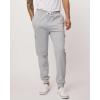 image3 Pack Mens Cotton Fleece Cargo Jogger Sweatpants with PocketsSet 8