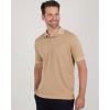 imageReal Essentials 3 Pack Mens RegularFit Ribbed Polo Shirt with Pocket Available in Big ampamp TallSet 2