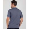 imageReal Essentials 3 Pack Mens RegularFit Ribbed Polo Shirt with Pocket Available in Big ampamp TallSet 7