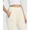 imageReal Essentials 3 Pack Womens Ribbed Capri Jogger Lounge Sweatpants with Pockets Yoga Workout Available in Plus SizeSet 6