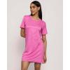imageReal Essentials 3 Pack Womens Short Sleeve Nightgown Dress  Nightshirt Pajama Sleep Shirt Sleepwear Available In PlusSet 11