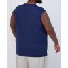 imageReal Essentials 3 ampamp 5 PackMens Dry Fit Workout Running Tank Top Gym Sleeveless Muscle Athletic Shirt Big ampamp Tall AvailableBig  Tall  Set E