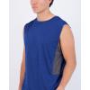 imageReal Essentials 3 ampamp 5 PackMens Dry Fit Workout Running Tank Top Gym Sleeveless Muscle Athletic Shirt Big ampamp Tall AvailableRegular Size  Set E