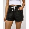 imageReal Essentials 3 Pack Womens French Terry Square Pocket Shorts Lounge Casual Shorts with Pockets Available in PlusSet 8