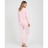 image:imageReal Essentials 2 Pack Womens Comfy Pajama Sets  Short amp Long Sleeve Ladies Loungewear Sleepwear PJs Available In PlusSet F Green  Pink