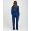 image:imageReal Essentials 2 Pack Womens Comfy Pajama Sets  Short amp Long Sleeve Ladies Loungewear Sleepwear PJs Available In PlusSet G Blue  Pink