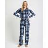 image:imageReal Essentials 2 Pack Womens Comfy Pajama Sets  Short amp Long Sleeve Ladies Loungewear Sleepwear PJs Available In PlusSet J Navy  Beige