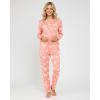image:imageReal Essentials 2 Pack Womens Comfy Pajama Sets  Short amp Long Sleeve Ladies Loungewear Sleepwear PJs Available In PlusSet K Royal Blue  Pink
