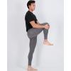 image:imageReal Essentials 3 Pack Mens Active Compression Pants  Workout Base Layer Tights Running Leggings Available in Big amp TallSet D
