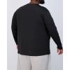 image:imageReal Essentials 3 Pack Mens Big amp Tall Tech Stretch LongSleeve amp ShortSleeve DryFit TShirt 3XT5XTLong Sleeve  Set 2