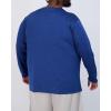 image:imageReal Essentials 3 Pack Mens Big amp Tall Tech Stretch LongSleeve amp ShortSleeve DryFit TShirt 3XT5XTLong Sleeve  Set 3