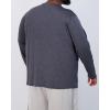 image:imageReal Essentials 3 Pack Mens Big amp Tall Tech Stretch LongSleeve amp ShortSleeve DryFit TShirt 3XT5XTLong Sleeve  Set 4