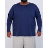 image:imageReal Essentials 3 Pack Mens Big amp Tall Tech Stretch LongSleeve amp ShortSleeve DryFit TShirt 3XT5XTLong Sleeve  Set 6