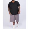 image:imageReal Essentials 3 Pack Mens Big amp Tall Tech Stretch LongSleeve amp ShortSleeve DryFit TShirt 3XT5XTShort Sleeve  Set 10