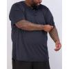 image:imageReal Essentials 3 Pack Mens Big amp Tall Tech Stretch LongSleeve amp ShortSleeve DryFit TShirt 3XT5XTShort Sleeve  Set 11
