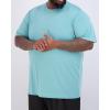 image:imageReal Essentials 3 Pack Mens Big amp Tall Tech Stretch LongSleeve amp ShortSleeve DryFit TShirt 3XT5XTShort Sleeve  Set 12