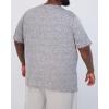 image:imageReal Essentials 3 Pack Mens Big amp Tall Tech Stretch LongSleeve amp ShortSleeve DryFit TShirt 3XT5XTShort Sleeve  Set 2