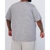 image:imageReal Essentials 3 Pack Mens Big amp Tall Tech Stretch LongSleeve amp ShortSleeve DryFit TShirt 3XT5XTShort Sleeve  Set 3