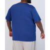 image:imageReal Essentials 3 Pack Mens Big amp Tall Tech Stretch LongSleeve amp ShortSleeve DryFit TShirt 3XT5XTShort Sleeve  Set 4