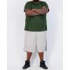 image:imageReal Essentials 3 Pack Mens Big amp Tall Tech Stretch LongSleeve amp ShortSleeve DryFit TShirt 3XT5XTShort Sleeve  Set 5