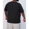 image:imageReal Essentials 3 Pack Mens Big amp Tall Tech Stretch LongSleeve amp ShortSleeve DryFit TShirt 3XT5XTShort Sleeve  Set 8