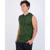 image:imageReal Essentials 3 Pack Mens DryFit Active Hooded Tank Top  Workout Sleeveless Hoodie Drawstring Available in Big amp TallSet 2