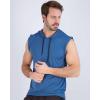 image:imageReal Essentials 3 Pack Mens DryFit Active Hooded Tank Top  Workout Sleeveless Hoodie Drawstring Available in Big amp TallSet 7