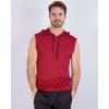 image:imageReal Essentials 3 Pack Mens DryFit Active Hooded Tank Top  Workout Sleeveless Hoodie Drawstring Available in Big amp TallSet 8