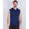 image:imageReal Essentials 3 Pack Mens DryFit Active Hooded Tank Top  Workout Sleeveless Hoodie Drawstring Available in Big amp TallSet 8