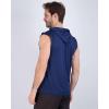 image:imageReal Essentials 3 Pack Mens DryFit Active Hooded Tank Top  Workout Sleeveless Hoodie Drawstring Available in Big amp TallSet 8