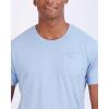 image:imageReal Essentials 4 Pack Mens Cotton Performance Short Sleeve Crew Neck Pocket TShirt Athletic Top Available in Big amp TallSet 12