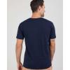 image:imageReal Essentials 4 Pack Mens Cotton Performance Short Sleeve Crew Neck Pocket TShirt Athletic Top Available in Big amp TallSet 3
