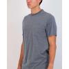 image:imageReal Essentials 4 Pack Mens Cotton Performance Short Sleeve Crew Neck Pocket TShirt Athletic Top Available in Big amp TallSet 5