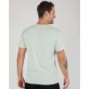 image:imageReal Essentials 4 Pack Mens Cotton Performance Short Sleeve Crew Neck Pocket TShirt Athletic Top Available in Big amp TallSet 8