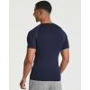image:imageReal Essentials 4 Pack Mens Short Sleeve Compression TShirt Base Layer Undershirt Athletic Top Available in Big amp TallSet B