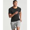 image:imageReal Essentials 4 Pack Mens Short Sleeve Compression TShirt Base Layer Undershirt Athletic Top Available in Big amp TallSet G