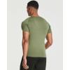 image:imageReal Essentials 4 Pack Mens Short Sleeve Compression TShirt Base Layer Undershirt Athletic Top Available in Big amp TallSet H