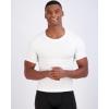 image:imageReal Essentials 4 Pack Mens Short Sleeve Compression TShirt Base Layer Undershirt Athletic Top Available in Big amp TallSet I