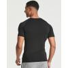 image:imageReal Essentials 4 Pack Mens Short Sleeve Compression TShirt Base Layer Undershirt Athletic Top Available in Big amp TallSet J