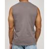 image:imageReal Essentials 5 Pack Mens Cotton Sleeveless Crewneck Tank Top Casual Shirts Tees Big amp Tall AvailableSet 4