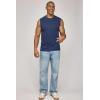 image:imageReal Essentials 5 Pack Mens Cotton Sleeveless Crewneck Tank Top Casual Shirts Tees Big amp Tall AvailableSet 7